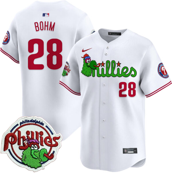 Men's Phillies Phanatic Patch Vapor Premier Limited Jersey V3 - All Stitched - Image 6