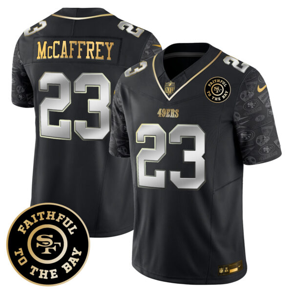 Men's 49ers Pattern Style Vapor Limited Jersey - All Stitched - Image 11