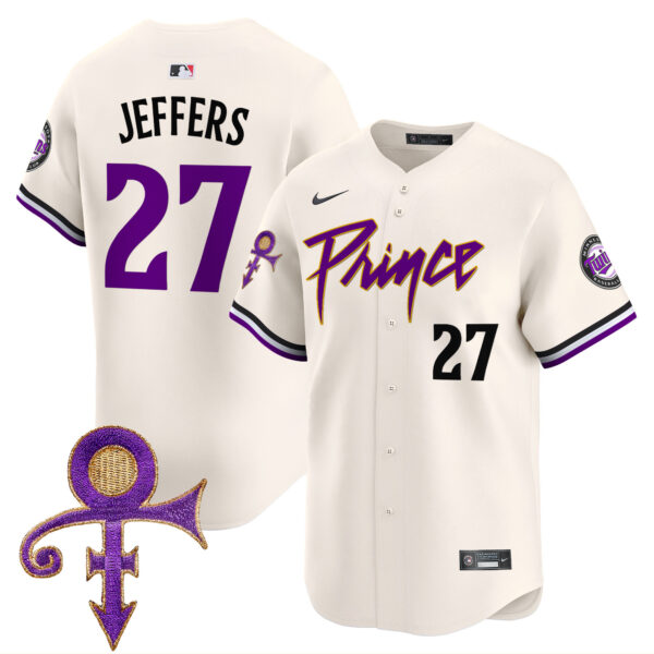 Men's Minnesota Twins Prince Patch Vapor Premier Limited Jersey - All Stitched - Image 4
