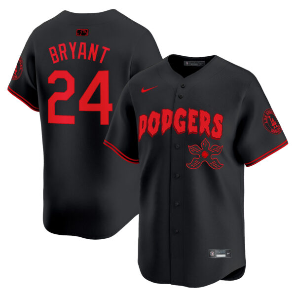 Men's Dodgers Stranger Things Vapor Premier Limited Jersey - All Stitched - Image 32
