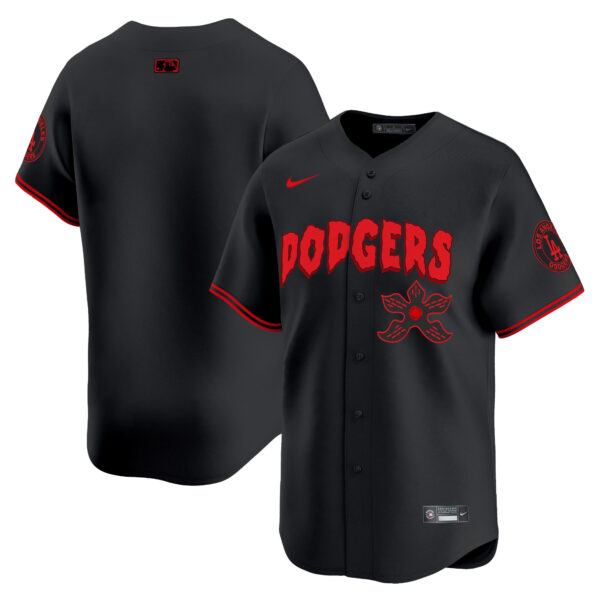 Men's Dodgers Stranger Things Vapor Premier Limited Jersey - All Stitched - Image 36