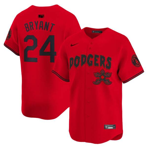 Men's Dodgers Stranger Things Vapor Premier Limited Jersey - All Stitched - Image 41