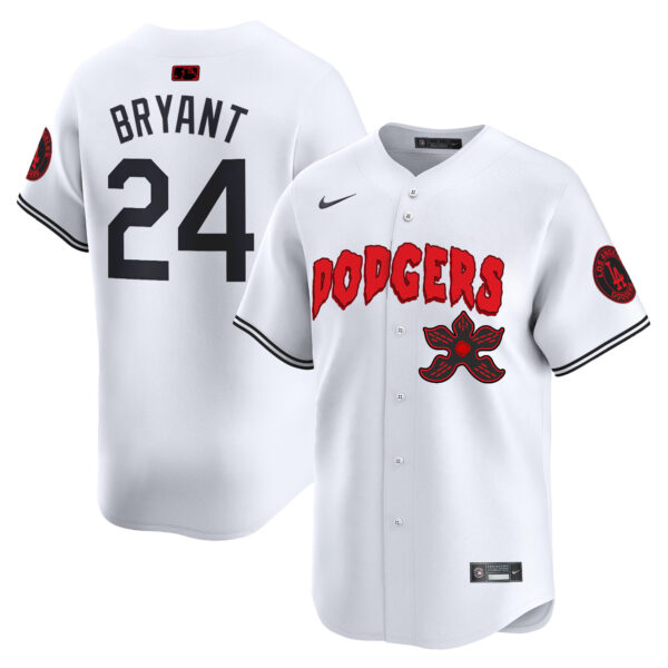 Men's Dodgers Stranger Things Vapor Premier Limited Jersey - All Stitched - Image 14