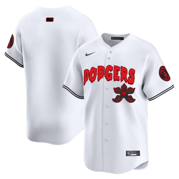 Men's Dodgers Stranger Things Vapor Premier Limited Jersey - All Stitched - Image 18