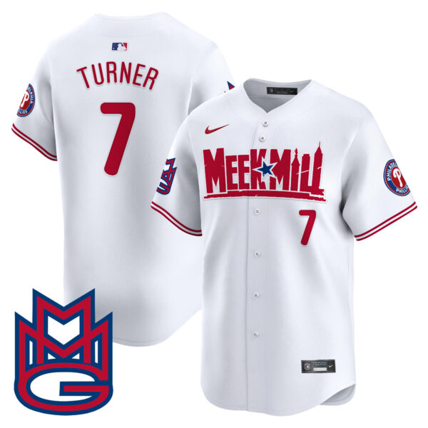 Men's Phillies Meek Mill Vapor Premier Limited Jersey - All Stitched - Image 4