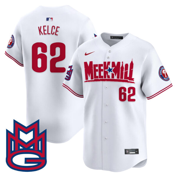 Men's Phillies Meek Mill Vapor Premier Limited Jersey - All Stitched - Image 7