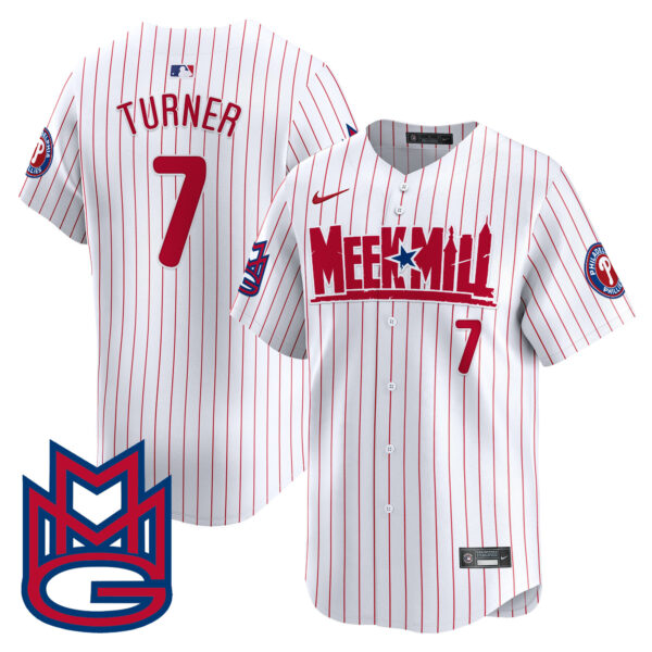 Men's Phillies Meek Mill Vapor Premier Limited Jersey - All Stitched - Image 31