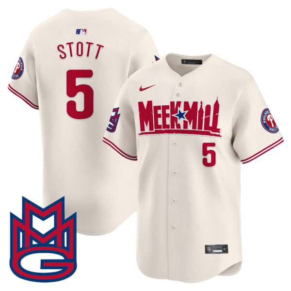 Men's Phillies Meek Mill Vapor Premier Limited Jersey - All Stitched - Image 23