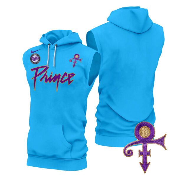 Men's Minnesota Twins Prince Patch Sleeveless Hoodie - All Stitched - Image 40
