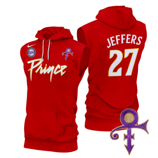 Men's Minnesota Twins Prince Patch Sleeveless Hoodie - All Stitched - Image 20