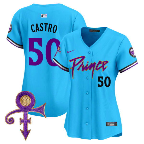 Women's Minnesota Twins Prince Patch Vapor Premier Limited Jersey - All Stitched - Image 37