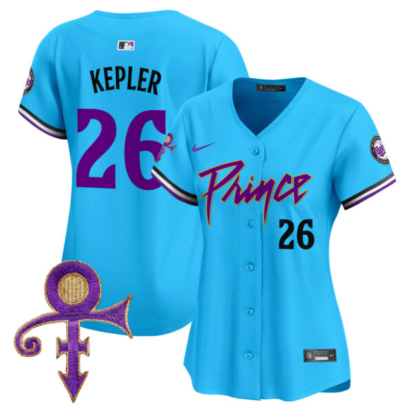 Women's Minnesota Twins Prince Patch Vapor Premier Limited Jersey - All Stitched - Image 39