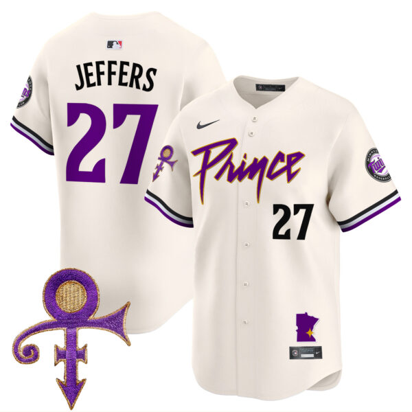 Men's Minnesota Twins Prince Patch Vapor Premier Limited Jersey V2 - All Stitched - Image 4