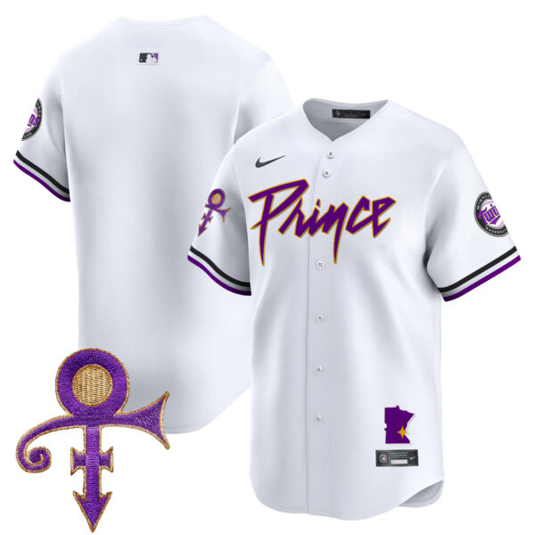 Men's Minnesota Twins Prince Patch Vapor Premier Limited Jersey V2 - All Stitched - Image 32