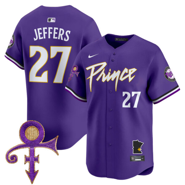Men's Minnesota Twins Prince Patch Vapor Premier Limited Jersey V2 - All Stitched - Image 12