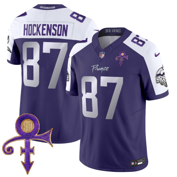 Men's Minnesota Vikings 2025 Prince Vapor Limited Jersey - All Stitched - Image 38