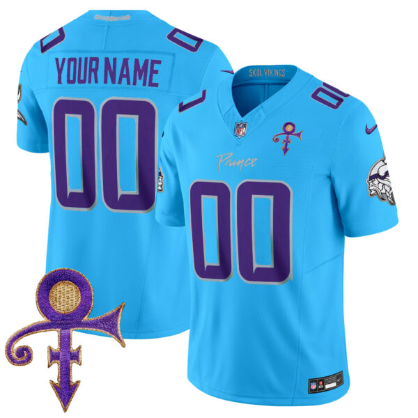 Minnesota Vikings 2024 Prince Vapor Limited Custom Jersey - All Stitched - Image 5