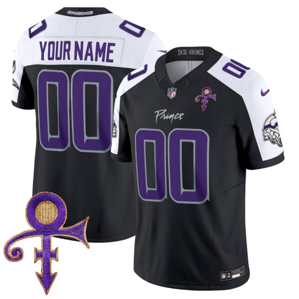 Minnesota Vikings 2024 Prince Vapor Limited Custom Jersey - All Stitched - Image 3