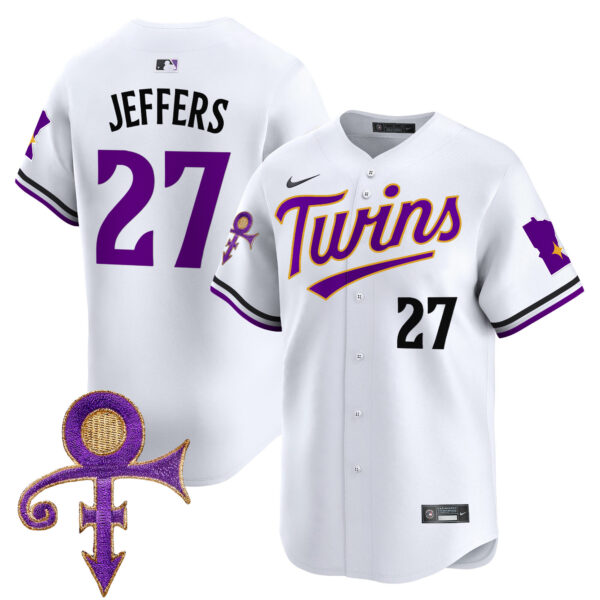 Men's Minnesota Twins Prince Patch Vapor Premier Limited Jersey V3 - All Stitched - Image 28