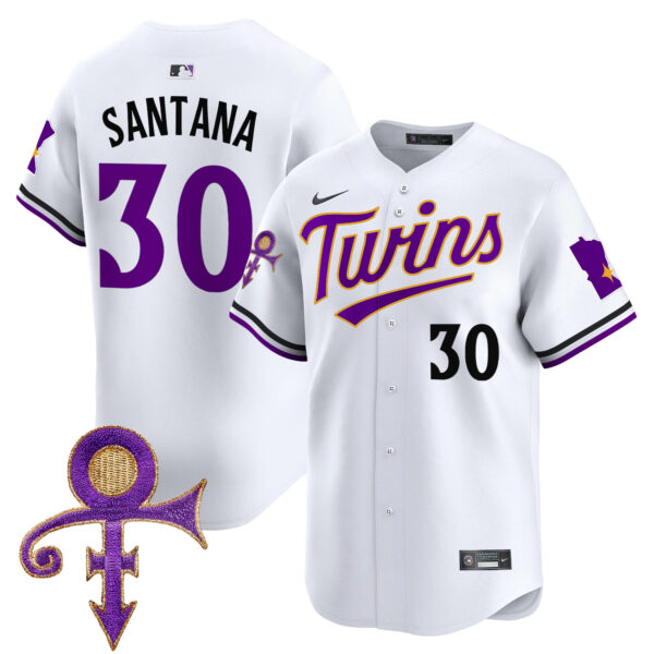 Men's Minnesota Twins Prince Patch Vapor Premier Limited Jersey V3 - All Stitched - Image 30