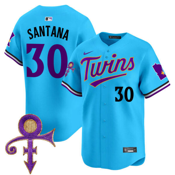 Men's Minnesota Twins Prince Patch Vapor Premier Limited Jersey V3 - All Stitched - Image 38