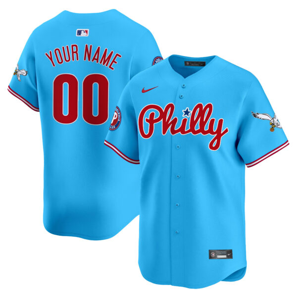 Phillies & Eagles Vapor Premier Limited Custom Jersey - All Stitched - Image 6