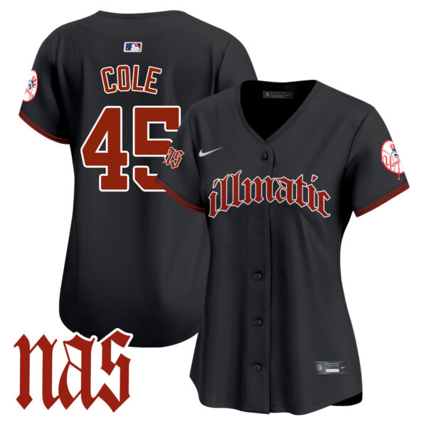 Women's New York Yankees Nas Illmatic Vapor Premier Limited Jersey - All Stitched - Image 33