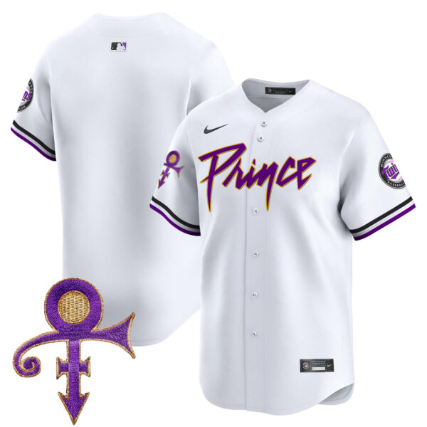 Men's Minnesota Twins Prince Patch Vapor Premier Limited Jersey V4 - All Stitched - Image 24