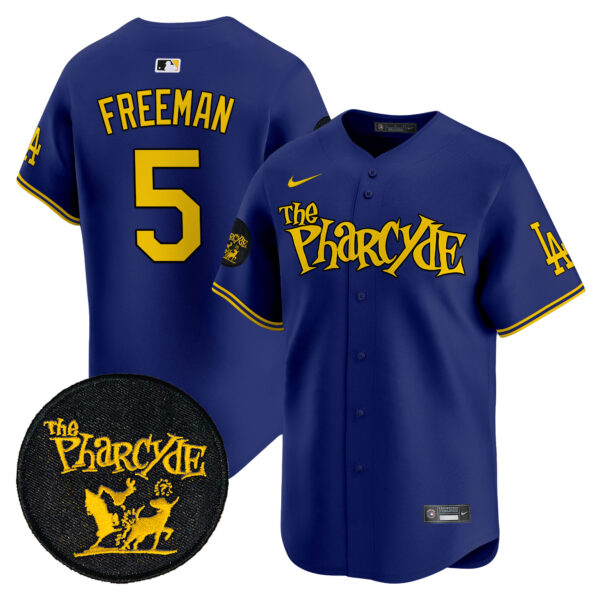 Men's Dodgers The Pharcyde Vapor Premier Limited Jersey - All Stitched - Image 21
