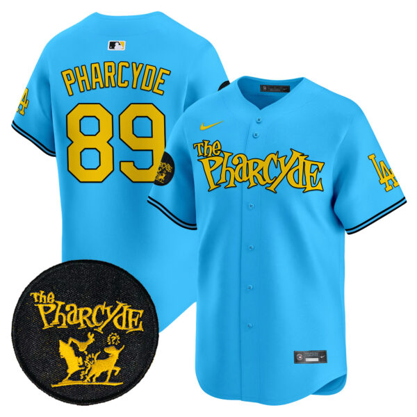 Men's Dodgers The Pharcyde Vapor Premier Limited Jersey - All Stitched - Image 37