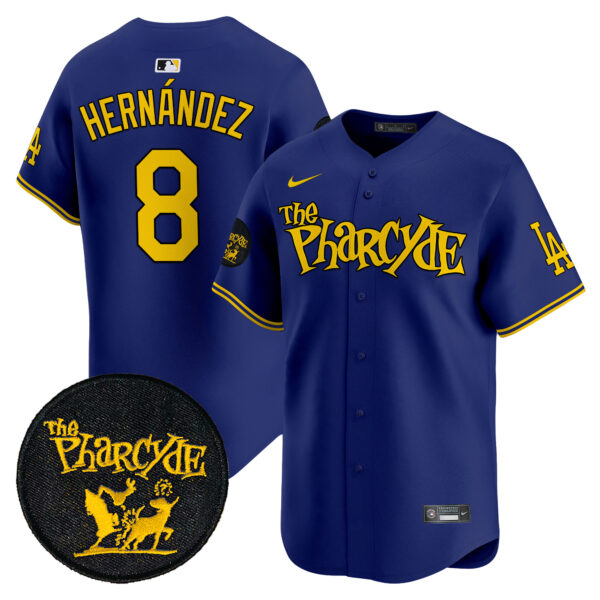 Men's Dodgers The Pharcyde Vapor Premier Limited Jersey - All Stitched - Image 25