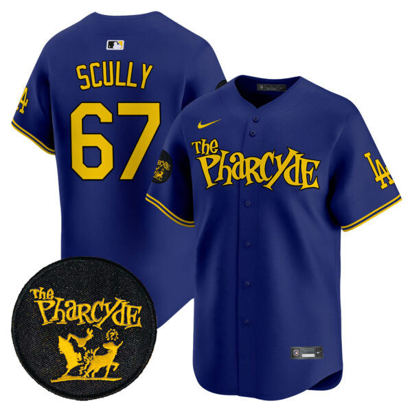 Men's Dodgers The Pharcyde Vapor Premier Limited Jersey - All Stitched - Image 24