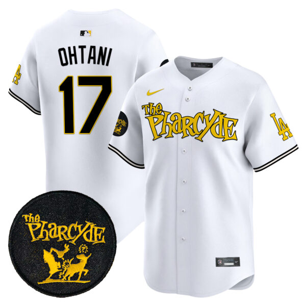 Men's Dodgers The Pharcyde Vapor Premier Limited Jersey - All Stitched - Image 11