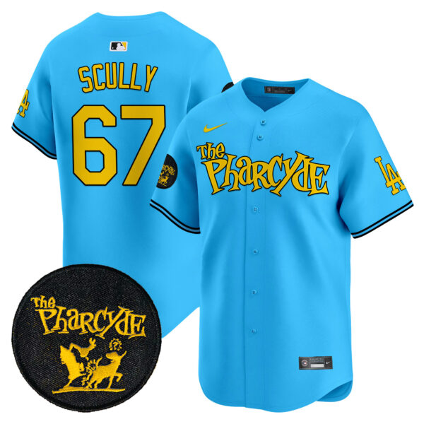 Men's Dodgers The Pharcyde Vapor Premier Limited Jersey - All Stitched - Image 42