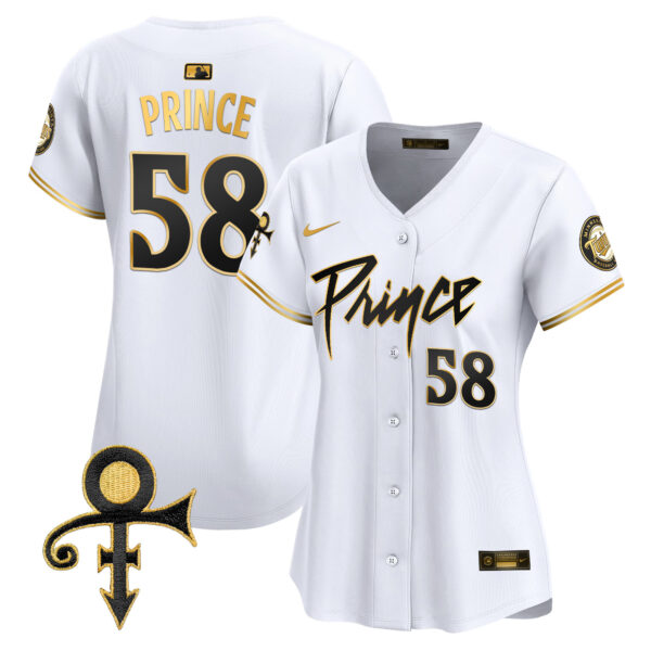 Women's Minnesota Twins Prince Patch Vapor Premier Limited Jersey V4 - All Stitched - Image 10