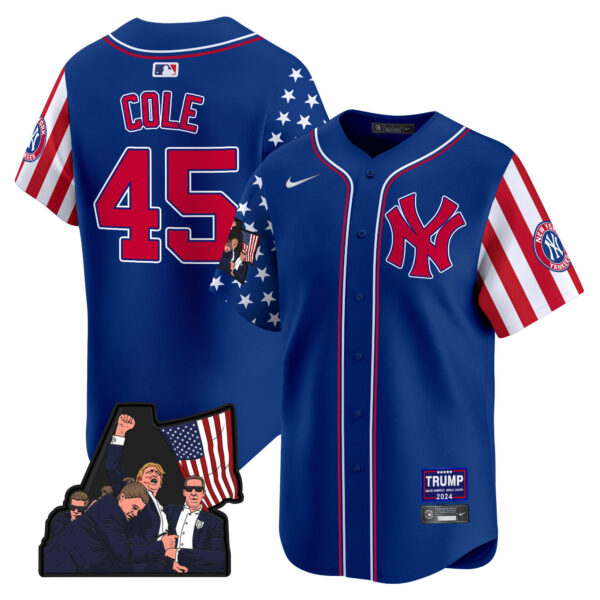 Men's New York Yankees Make American Great Again Vapor Premier Limited Jersey - All Stitched - Image 25