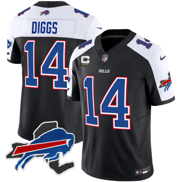 Men's Bills New York Patch Vapor Limited Jersey V2 - All Stitched - Image 27
