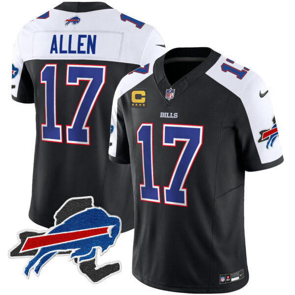 Men's Bills New York Patch Vapor Limited Jersey V2 - All Stitched - Image 25