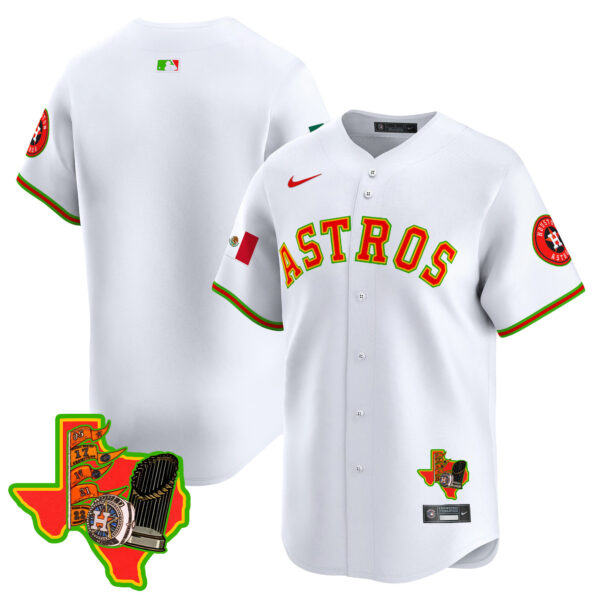 Men's Astros The Loteria Vapor Premier Limited Jersey - All Stitched - Image 27