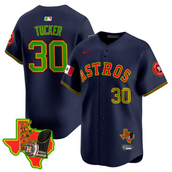 Men's Astros The Loteria Vapor Premier Limited Jersey - All Stitched - Image 44