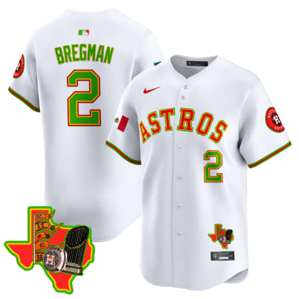 Men's Astros The Loteria Vapor Premier Limited Jersey - All Stitched - Image 22
