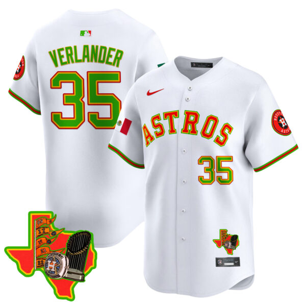 Men's Astros The Loteria Vapor Premier Limited Jersey - All Stitched - Image 25