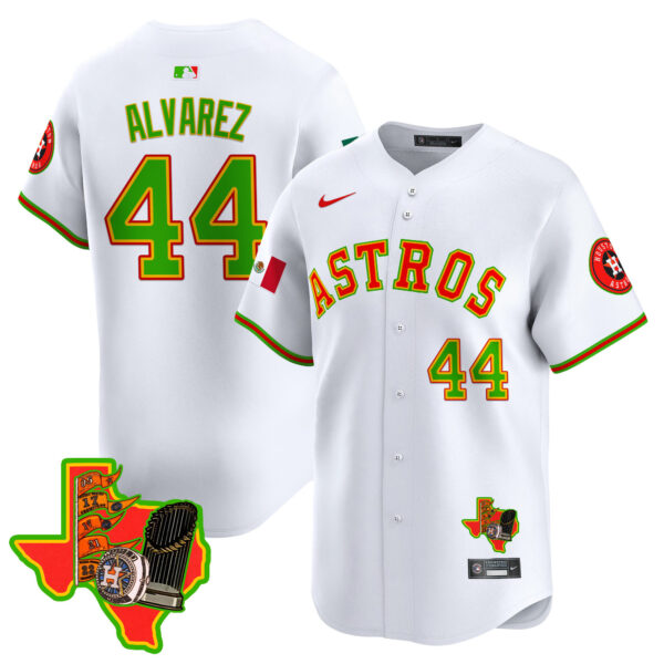 Men's Astros The Loteria Vapor Premier Limited Jersey - All Stitched - Image 24