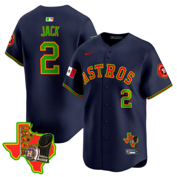 Men's Astros The Loteria Vapor Premier Limited Jersey - All Stitched - Image 38