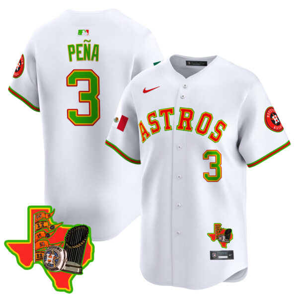 Men's Astros The Loteria Vapor Premier Limited Jersey - All Stitched - Image 19