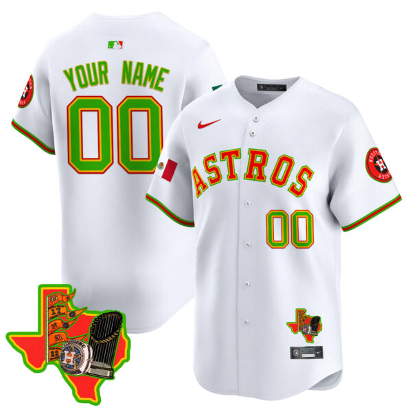 Astros The Loteria Vapor Premier Limited Custom Jersey - All Stitched - Image 3
