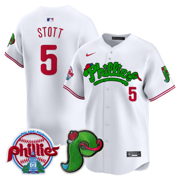 Men's Phillies Phanatic Patch Vapor Premier Limited Jersey V4 - All Stitched - Image 13