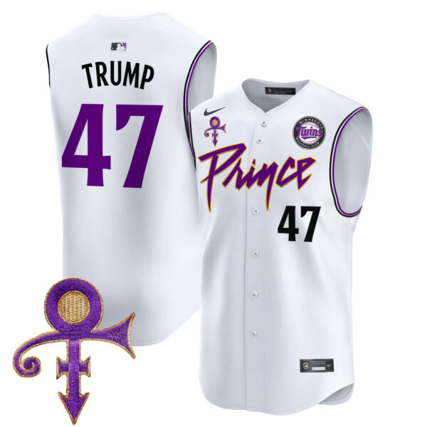 Men's Minnesota Twins Prince Patch Vapor Premier Sleeveless Jersey - All Stitched - Image 35
