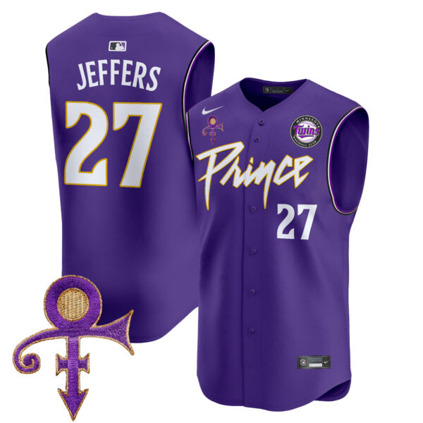Men's Minnesota Twins Prince Patch Vapor Premier Sleeveless Jersey - All Stitched - Image 13
