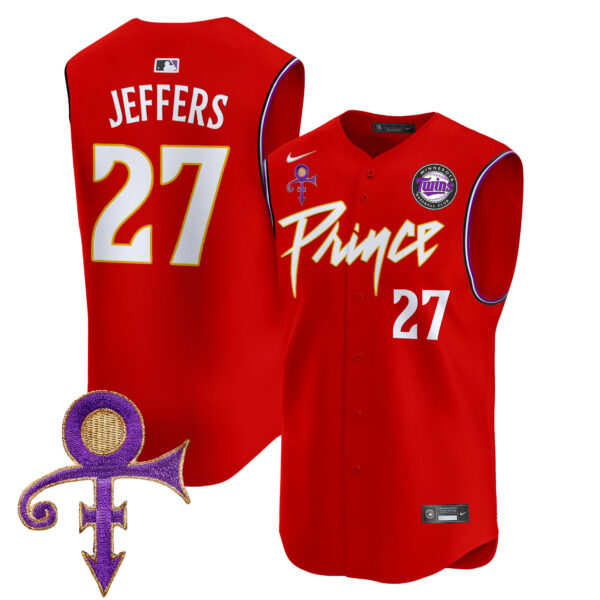 Men's Minnesota Twins Prince Patch Vapor Premier Sleeveless Jersey - All Stitched - Image 22